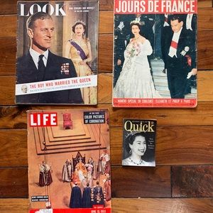 Collectible Vintage Queen Elizabeth Magazines🇬🇧